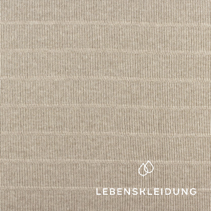 Re-Life Double Face Knit - Beige – Detail view