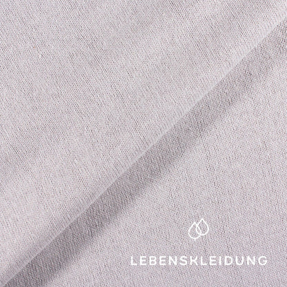 Recycled jersey - Light grey sample – Detail view