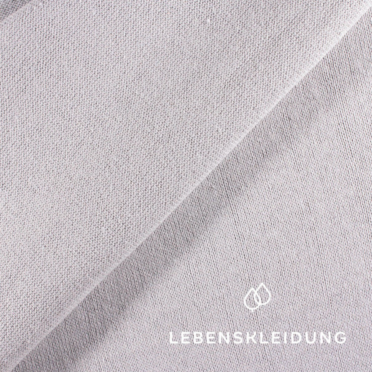 Recycled jersey - Light grey sample