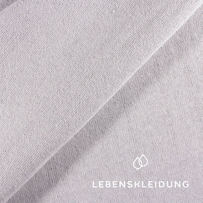 Recycled jersey - Light grey sample