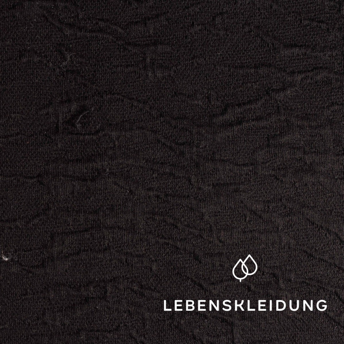 Re-Life Jacquard Relief Waves - Black Tiger Muster – Detailansicht