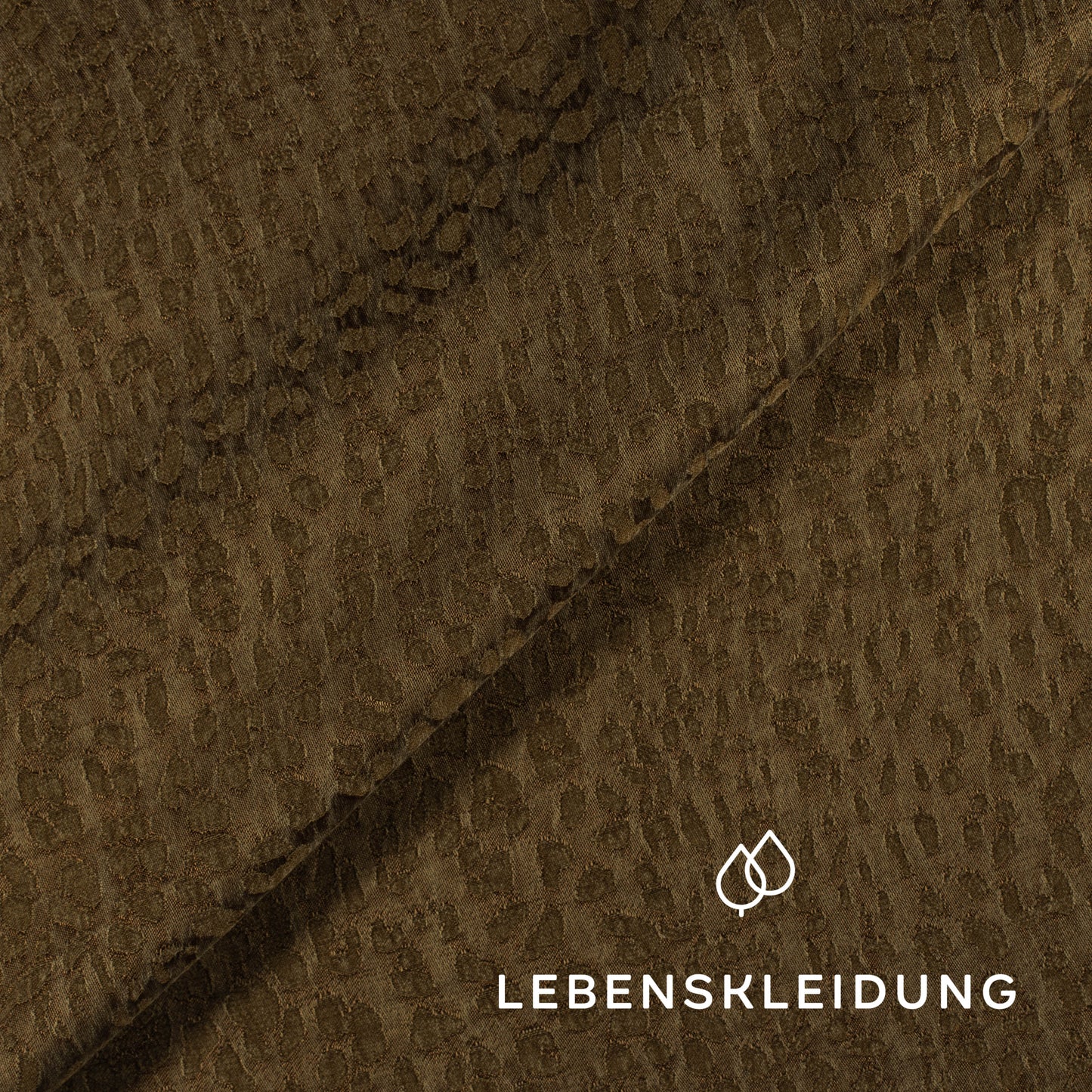 Re-Life EcoVero Jacquard - Cinnamon Leo