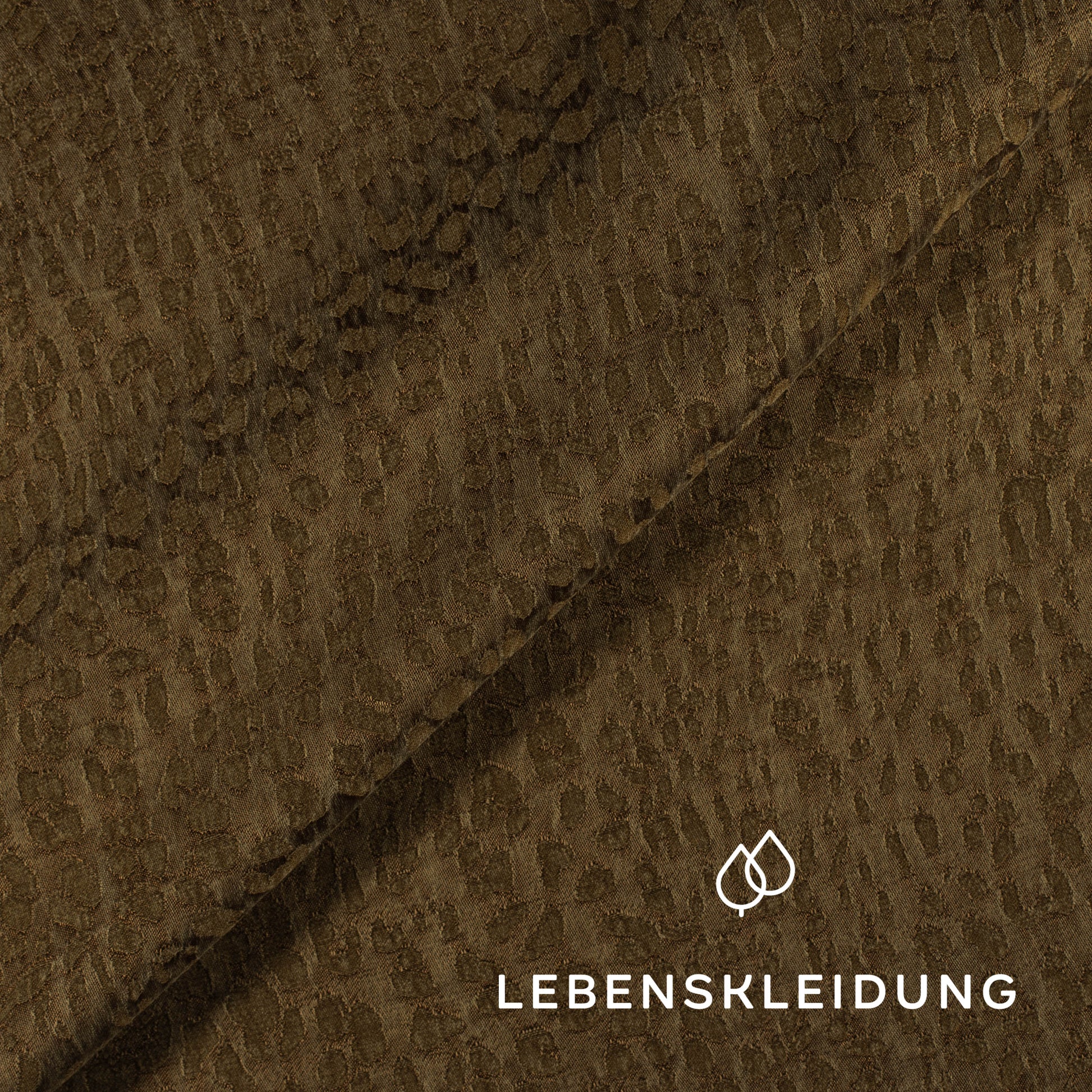 Re-Life EcoVero Jacquard - Cinnamon Leo