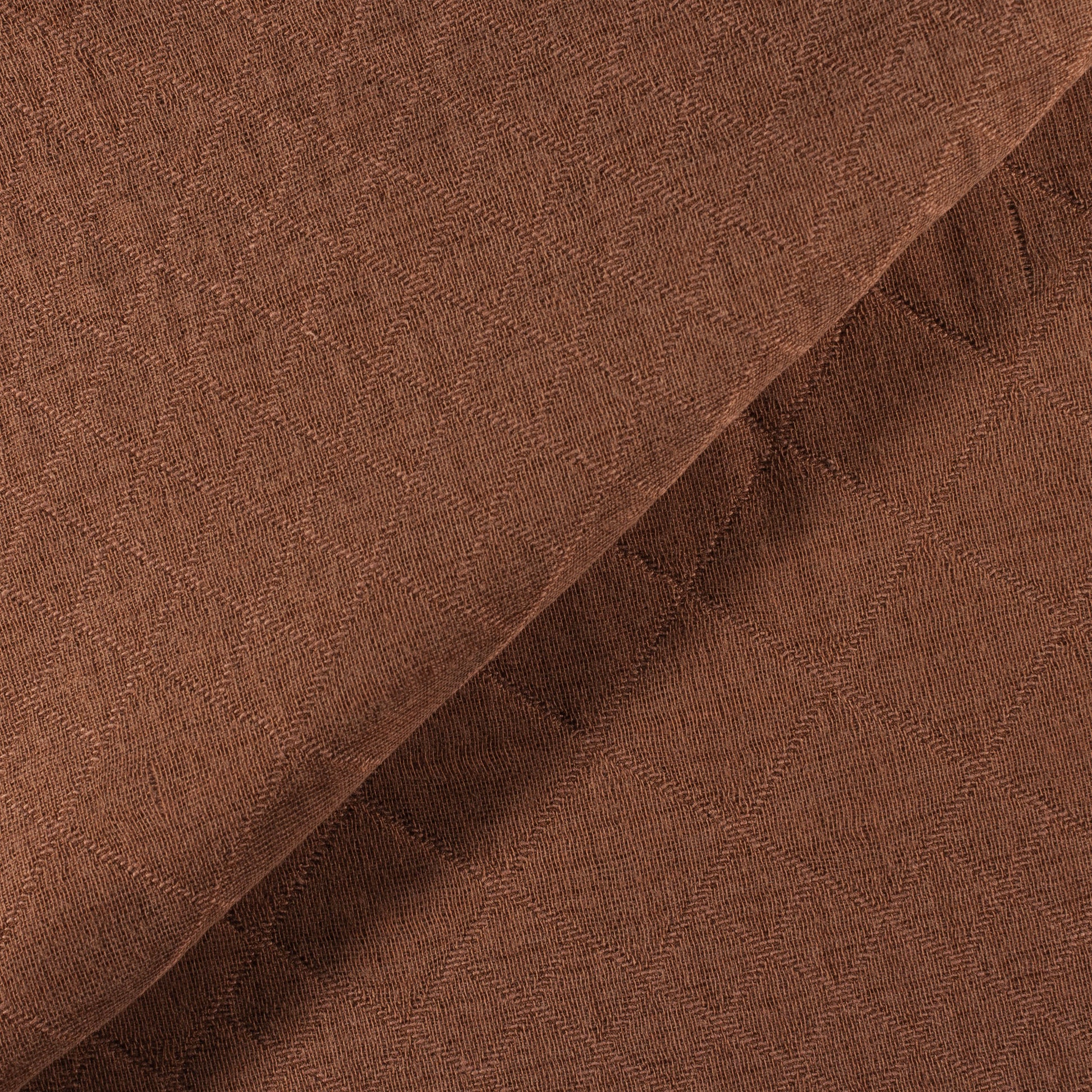 Re-Life Tencel Jacquard - Rust sample