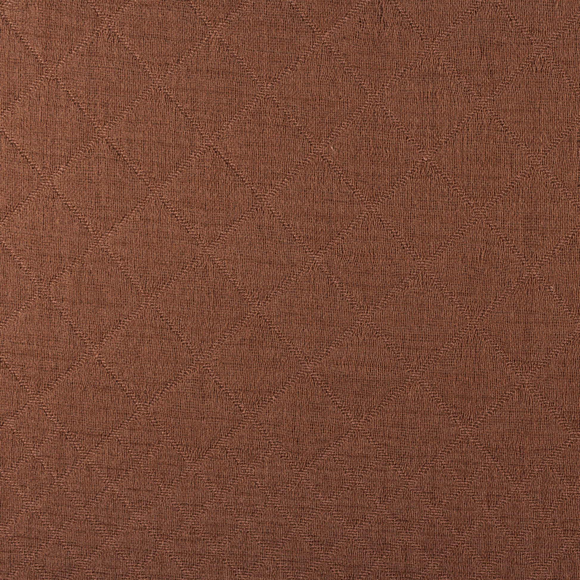 Re-Life Tencel Jacquard - Rust – Nahaufnahme