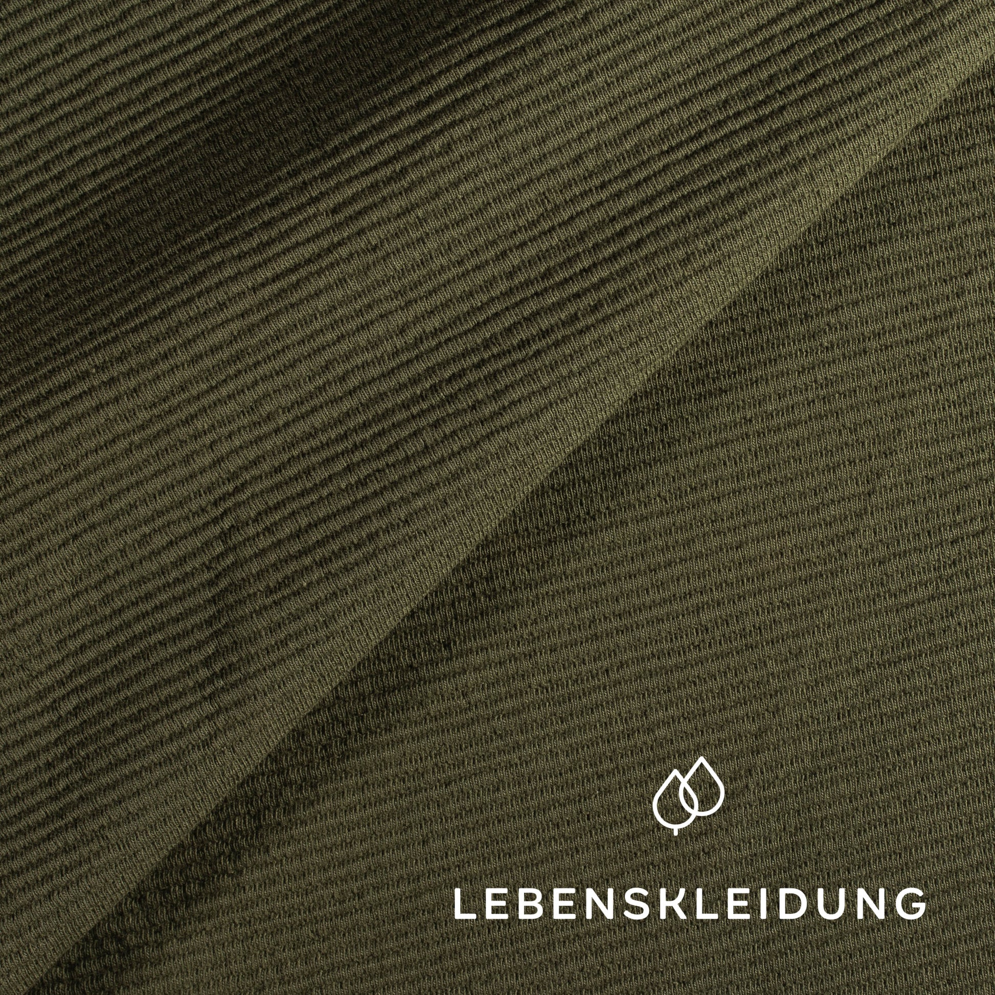 Re-Life Interlock Rib Narrow - Olive sample