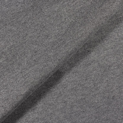 Re-Life Sweat Stoff gerauht - Grau meliert / dunkel