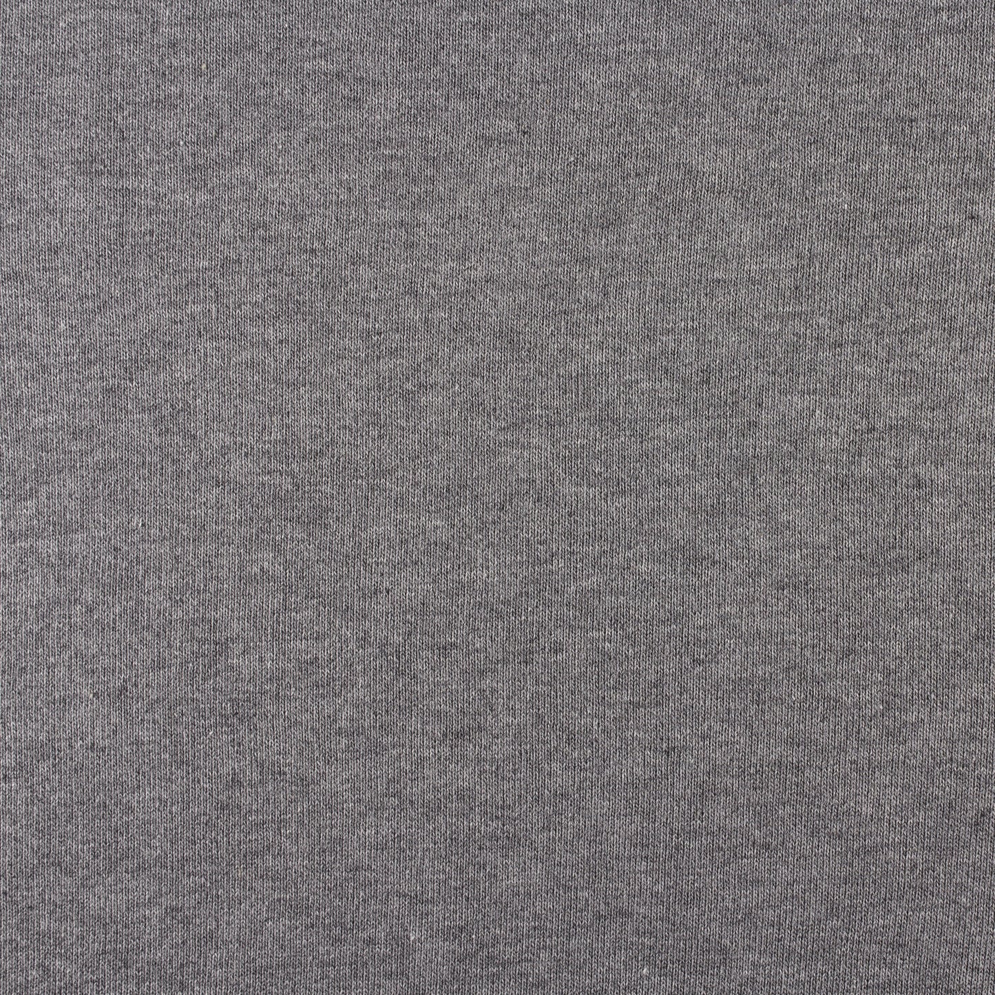 Re-Life Sweat Stoff gerauht - Grau meliert / dunkel – Nahaufnahme