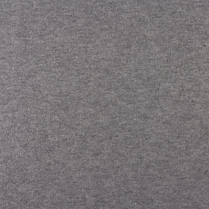 Re-Life Sweat Stoff gerauht - Grau meliert / dunkel – Nahaufnahme