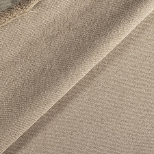 Re-Life Sweat fabric roughened - sand sample