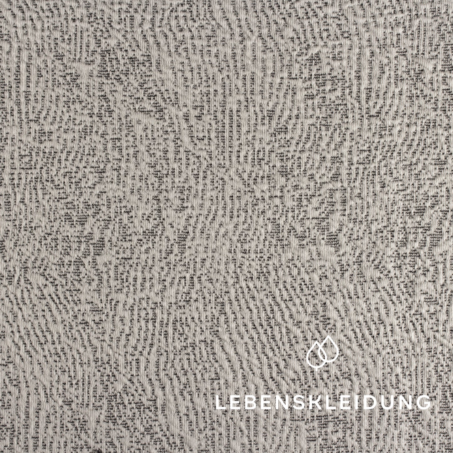 Re-Life Jacquard Relief Waves - Beige – Nahaufnahme