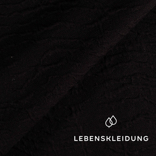 Re-Life Jacquard Relief Waves - Black sample