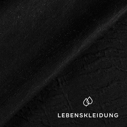 Re-Life Jacquard Relief Waves - Black Tiger – Detail view