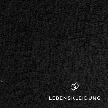 Re-Life Jacquard Relief Waves - Black Tiger – Close-up