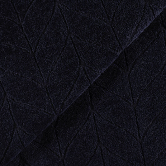 Re-Life Velvet Jacquard - Dark Blue