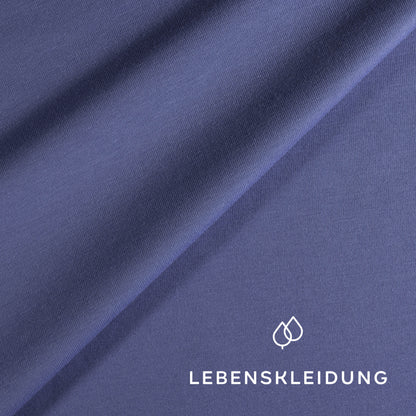 Tissu jersey extensible Re-Life - Azure