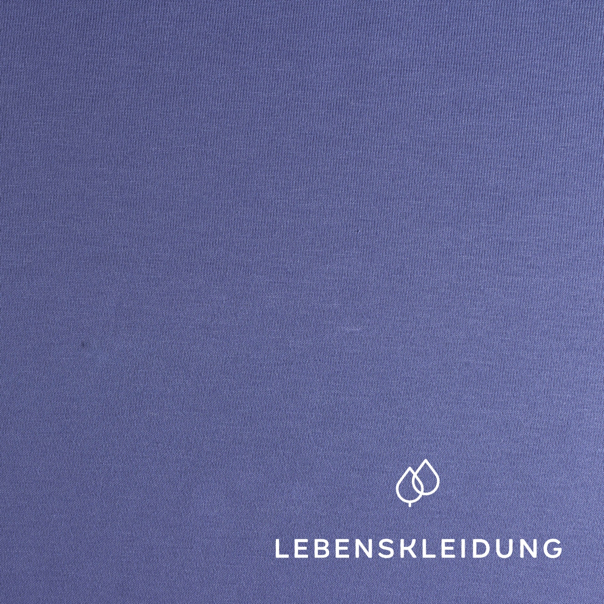 Tissu jersey extensible Re-Life - Azure – Vue détaillée