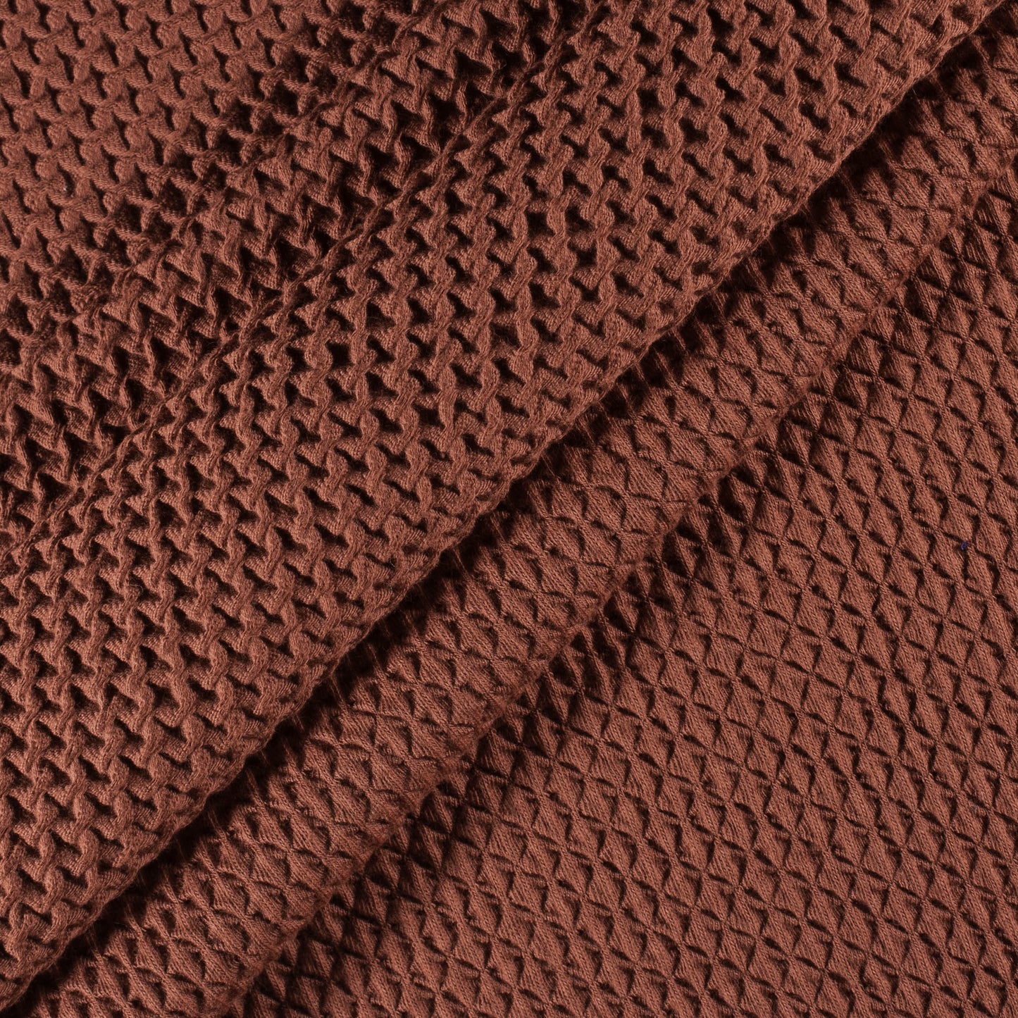 Jersey jacquard Re-Life - Rouge chiné