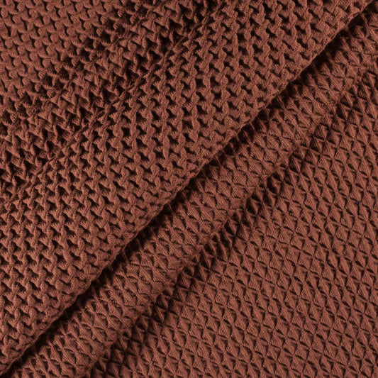 Re-Life Jersey Jacquard - Red Heather sample