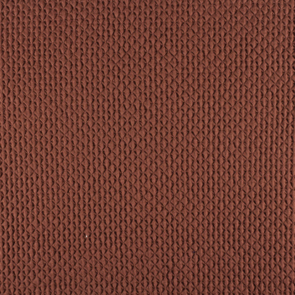 Jersey jacquard Re-Life - Rouge chiné – Gros plan