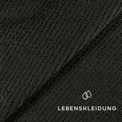 Re-Life Loopy Sweat - Dark Pine sample – Detail view