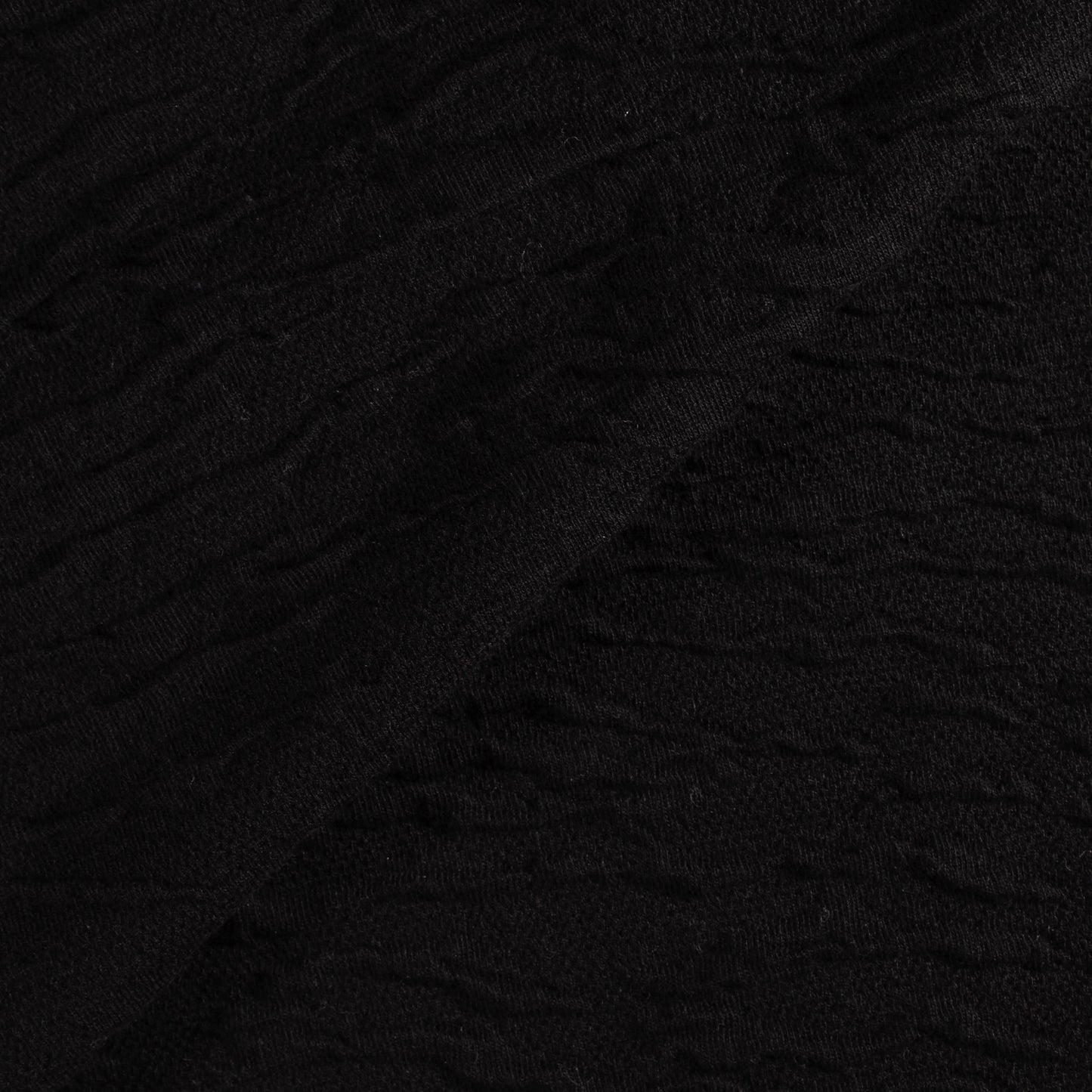 Re-Life Jersey Jacquard - Black – Detailansicht