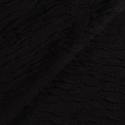 Re-Life Jersey Jacquard - Black – Detailansicht