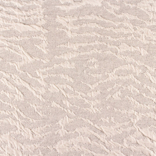 Re-Life Jersey Jacquard - Ecru – Detailansicht