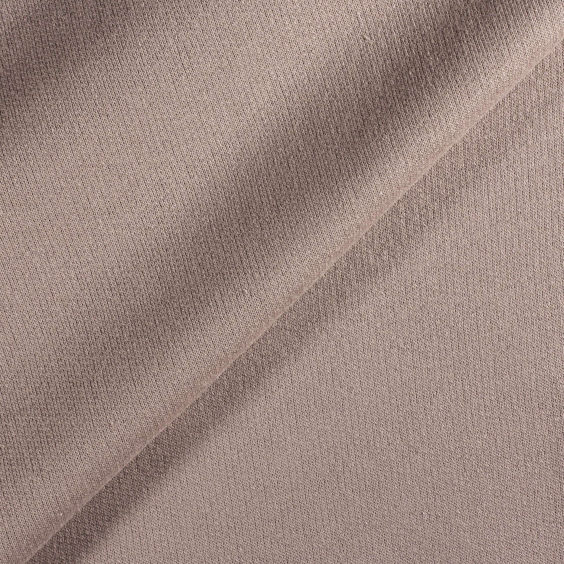 Tissu molletonné Re-Life - échantillon rose poudré