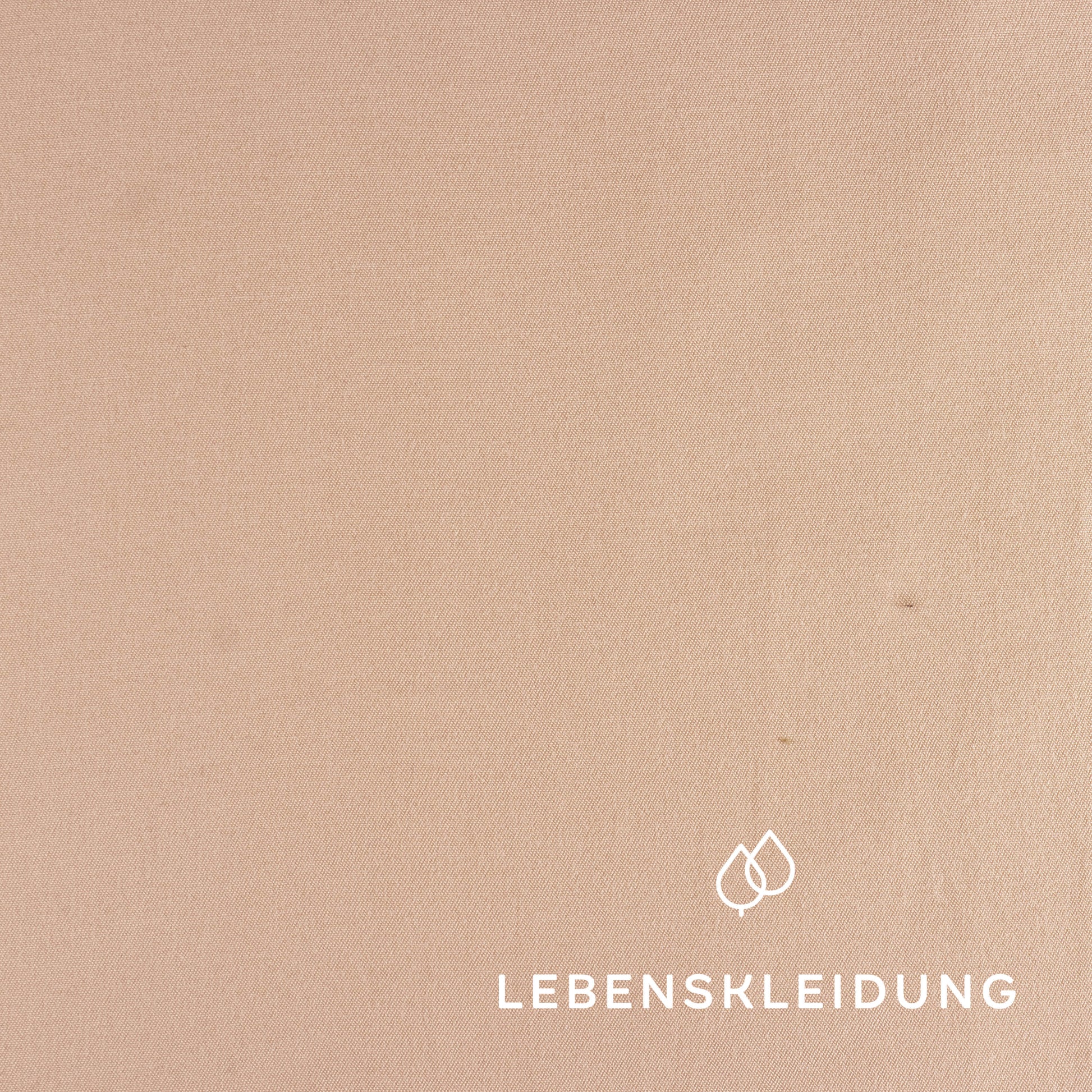 Sergé Tencel Re-Life - Blush – Vue détaillée