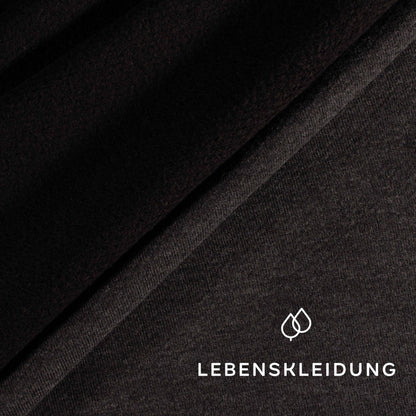 Re-Life Sweat Fabric, Brushed - Anthracite sample