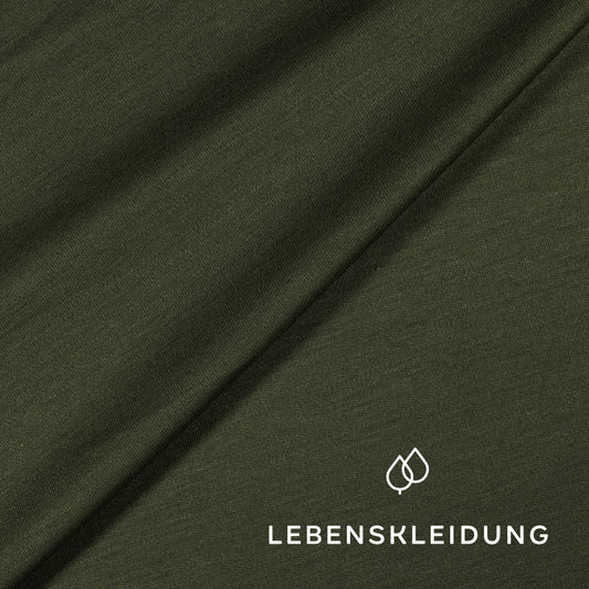 Re-Life Lyocell Interlock - Amber Moss