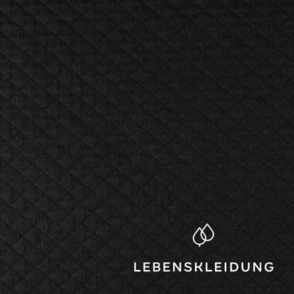 Re-Life Jersey Jacquard - Anthrazit – Nahaufnahme