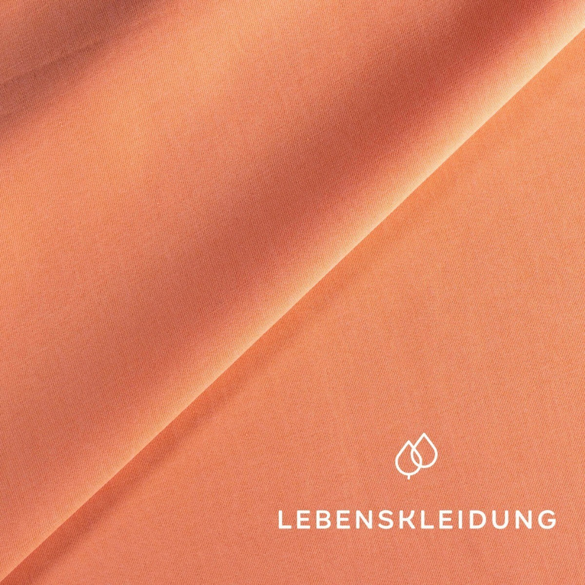 Sergé Tencel Re-Life - Orange