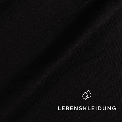 Tissu Re-Life Sweat rêche - Noir