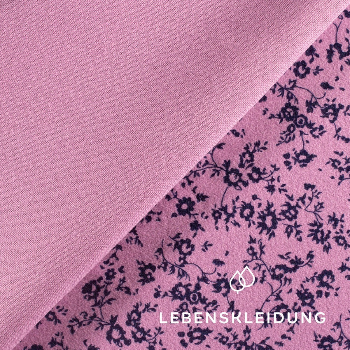 Flanelle biologique - échantillon millefleurs