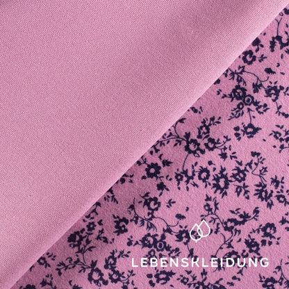 Flanelle biologique - échantillon millefleurs