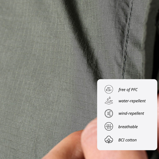 Re-Life Ripstop Fabric Lightweight - Sunset sample