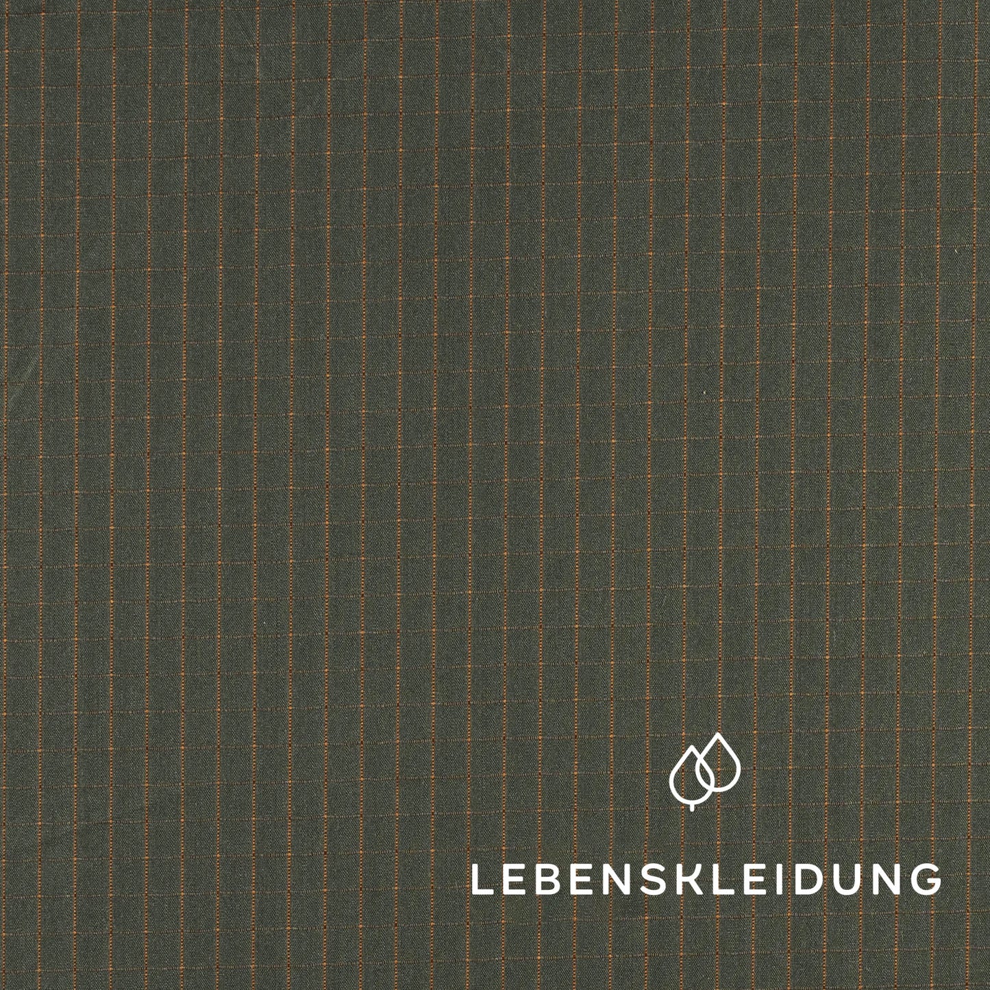 Re-Life Ripstop Gewebe leicht - Forestgreen/Sunset – Detailansicht