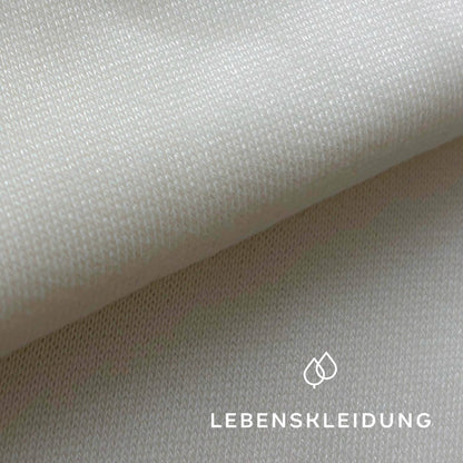 Re-Life Sweat Fabric Lyocell - Seacell Blend - Beige sample – Close-up