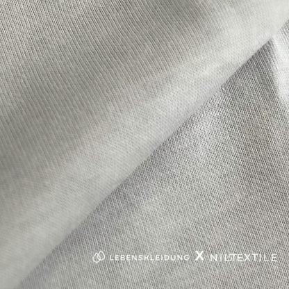 Jersey simple recyclé Re-Life NILCOTT® Active Comfort gris 150 g/m² - Gris – Vue détaillée