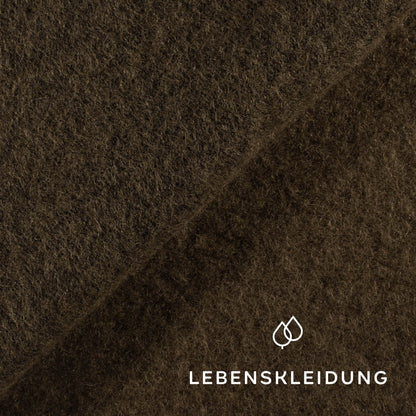 Laine polaire biologique - Marron – Vue détaillée
