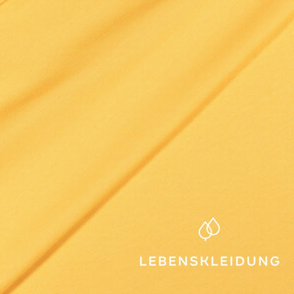Stretch jersey fabric - Sunflower sample – Detail view