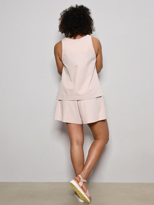 Sewing Pattern High Waist Shorts – Detail view