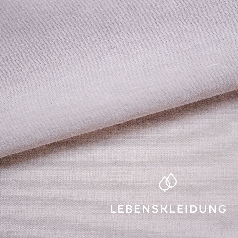 Coton mélangé tissé - Écru clair chiné