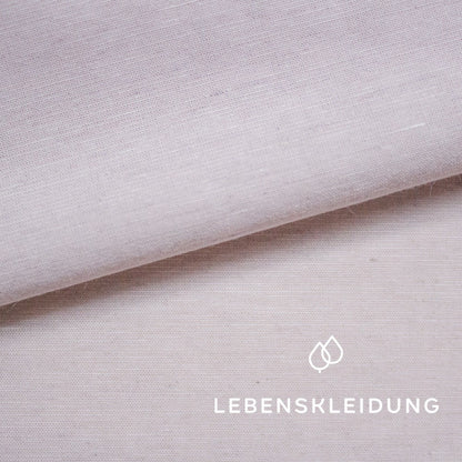 Coton mélangé tissé - Écru clair chiné