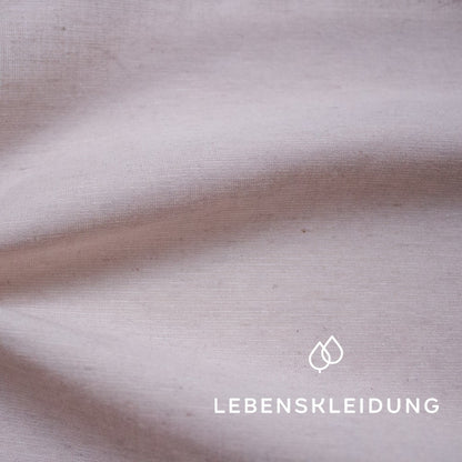 Coton mélangé tissé - Écru clair chiné – Vue détaillée