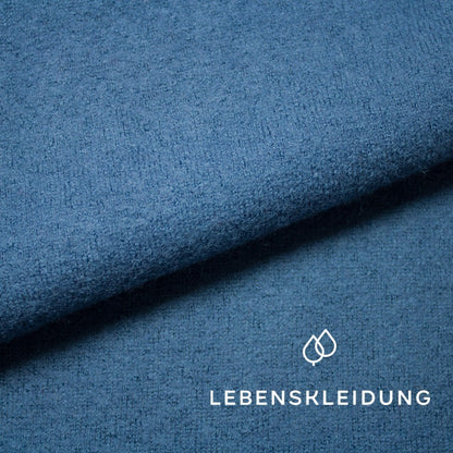 Organic Wool Boil - Dark Blue