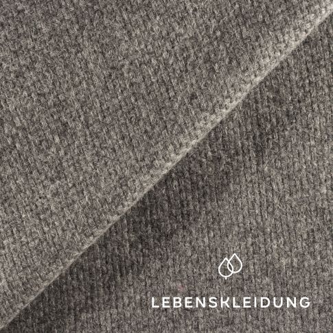 Organic Loden (Natté Loden) - mottled gray / light - GM-WO-001