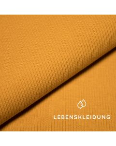 Organic RIB 2x1 (Cuff fabric) - Golden Yellow
